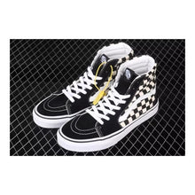 Load image into Gallery viewer, Originales VANS de la pared de SK8-Hi clasico de celosía de alta arriba zapatillas de deporte de los hombres de las mujeres/zapa