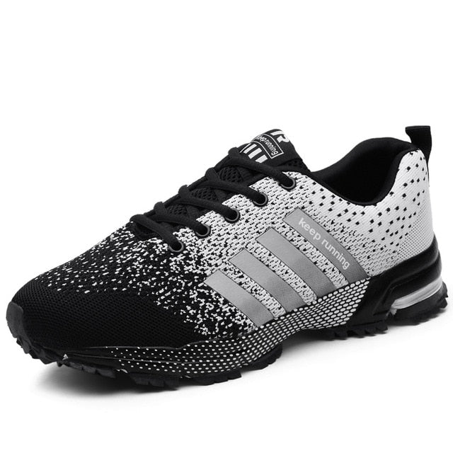 35-47 Plus Size Couple Running Shoes Breathable Outdoor Male Sneakers Comfort Walking Casual Shoes Athletic Training Footwear