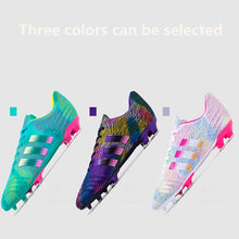 Load image into Gallery viewer, Original Cleats Training TF/FG Soccer Shoes For Men Black Football Boots Kids Outdoor Turf Sport Sneakers Size35-44 Dropshipping
