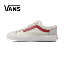 Load image into Gallery viewer, D&#39;origine Vans Old Skool Hommes Baskets En Toile Rouge Noir Confortable En Plein Air Femmes Chaussures de Skateboard Taille 36-4
